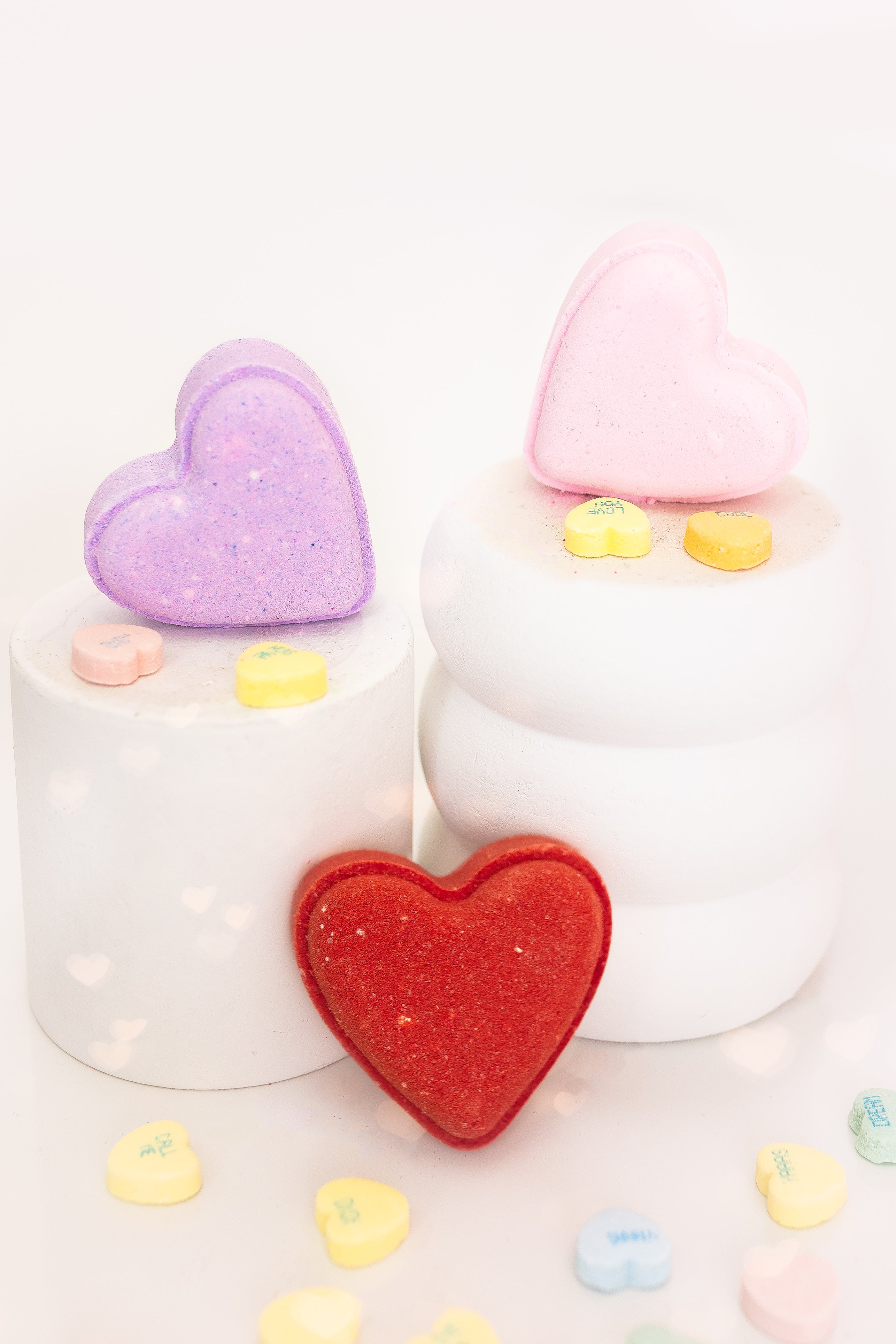 Heart Bath Bomb Trio (3-Pack)