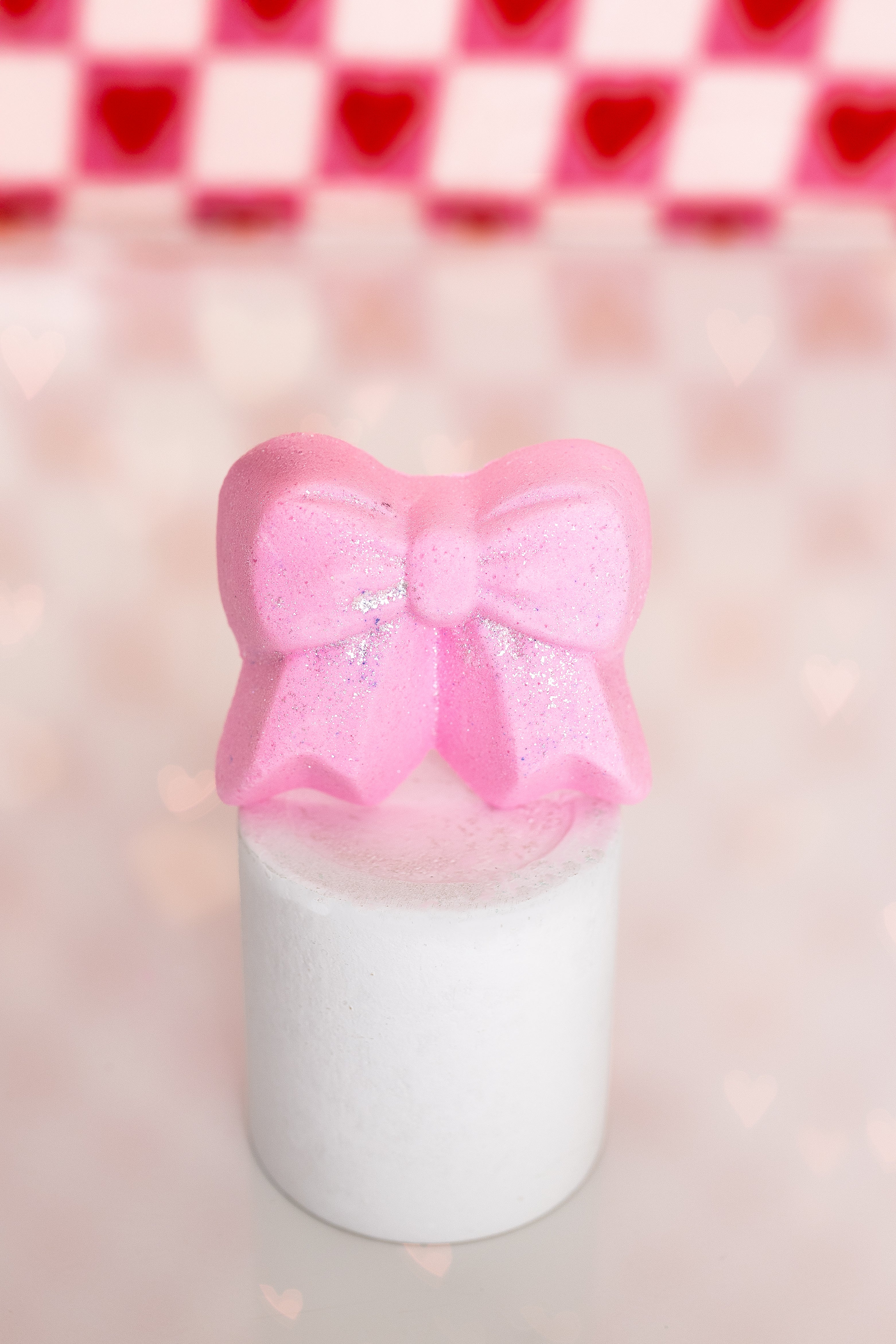Pretty in Pink Bath Bomb (Bow)